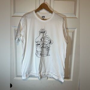 KAWS x Uniqlo White T-Shirt